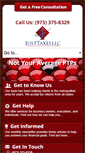 Mobile Screenshot of justtaxesllc.com